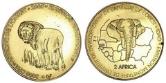 3.000 francos CFA (León) from Niger