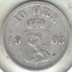 From Norwegian Mint Roll BARGAIN BIN #AAA UNC 1977 NORWAY 5 ORE 