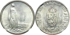 2 kroner (Centenario de la Constitución de Noruega) from Norway