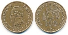 100 francs from New Caledonia
