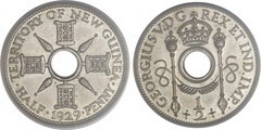 1/2 penny from New Guinea