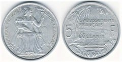 5 francs from French Oceania