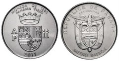 1/2 balboa (Coin of 1580) from Panama