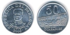 50 guaraníes from Paraguay