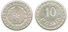 10 pesos from Paraguay
