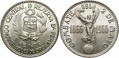 20 soles (100th Anniversary of the Naval Battle of Peru-Spain) from Peru