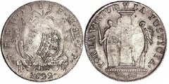 8 reales (Fernando VII) from Peru
