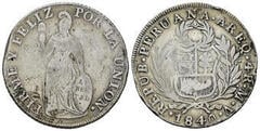 4 reales from Peru