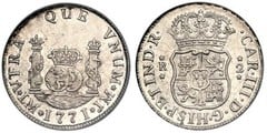 2 reales from Peru