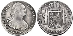 8 reales (Charles IV) from Peru