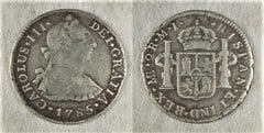 2 reales (Charles III) from Peru