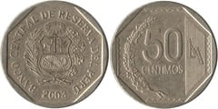 50 céntimos from Peru