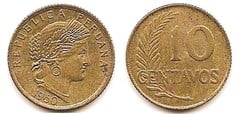 10 centavos from Peru