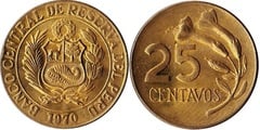 25 centavos from Peru