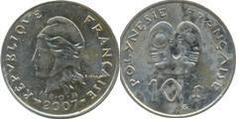 10 francos from French Polynesia