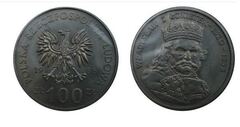 100 zlotych (King Wladyslaw I Lokietek) from Poland