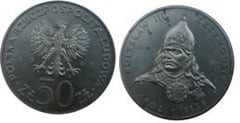 50 zlotych (Duque Boleslao III El Bocatorcida) from Poland