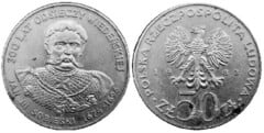 50 zlotych (Rey Juan III Sobieski) from Poland