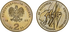 2 zlote (Independence of Poland) from Poland