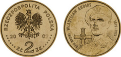 2 zlote (Władysław Anders) from Poland