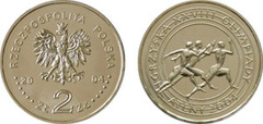 2 zlote (Athens 2004 Olympic Games) from Poland