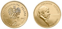 2 zlote (Zbigniew Herbert) from Poland