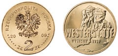 2 zlote (Westerplatte) from Poland