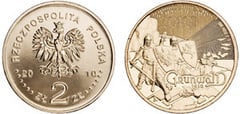 2 zlote (Grunwald) from Poland