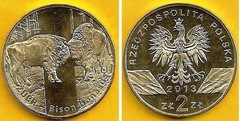 2 zlote (Bisontes) from Poland