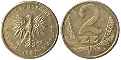 2 zlote from Poland