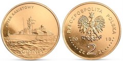 2 zlote (Bote de misiles Gdynia) from Poland