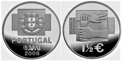 1 1/2 euro (Asistencia Médica Internacional) from Portugal