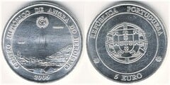 5 euro (Centro Histórico Angra del Heroísmo) from Portugal