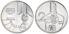 2,50 euro (UNESCO - Portuguese Fado) from Portugal