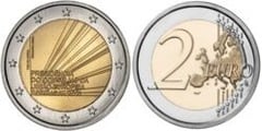 2 euro (Presidencia portuguesa de la Unión Europea) from Portugal