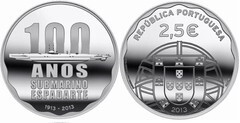 Photo of 2,50 euro (100 Aniversario del submarino Espadarte)