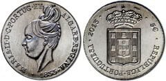5 euro (Maria II) from Portugal