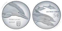 5 euro (Especies Amenazadas-El Delfín)) from Portugal