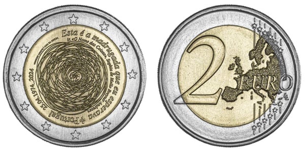 Photo of 2 euro (50 años de Revolución de los Claveles)