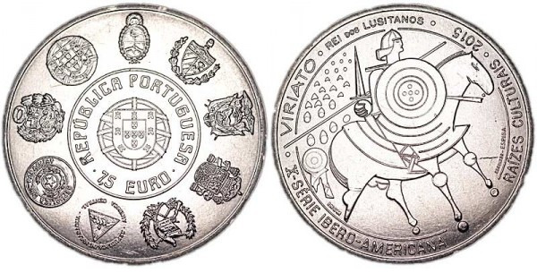 Photo of 7,50 euro (Serie Iberoamericana, Raíces Culturales - Viriato)