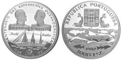 1.000 escudos (Centenario de las Expediciones Oceanográficas) from Portugal