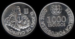 1.000 Escudos (D. João de Castro) from Portugal