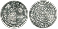 200 escudos (Irmão Bento de Góis 1562-1607) from Portugal