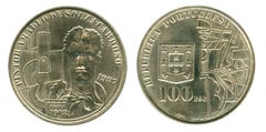 100 escudos (Centenario del Nacimiento de Amadeu de Souza-Cardoso) from Portugal