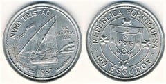100 escudos (Nuno Tristão) from Portugal
