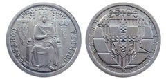 25 escudos (600th Anniversary of the Battle of Aljubarrota) from Portugal