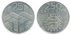 250 escudos (Revolution of April 25, 1974) from Portugal