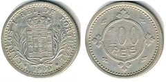 100 reis from Portugal