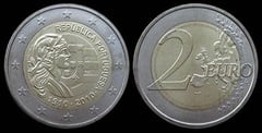 2 euro (100 Aniversario de la República Portuguesa) from Portugal