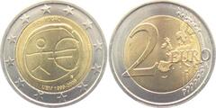 2 euro (10 Aniversario de la Unión Económica Monetaria / UEM) from Portugal